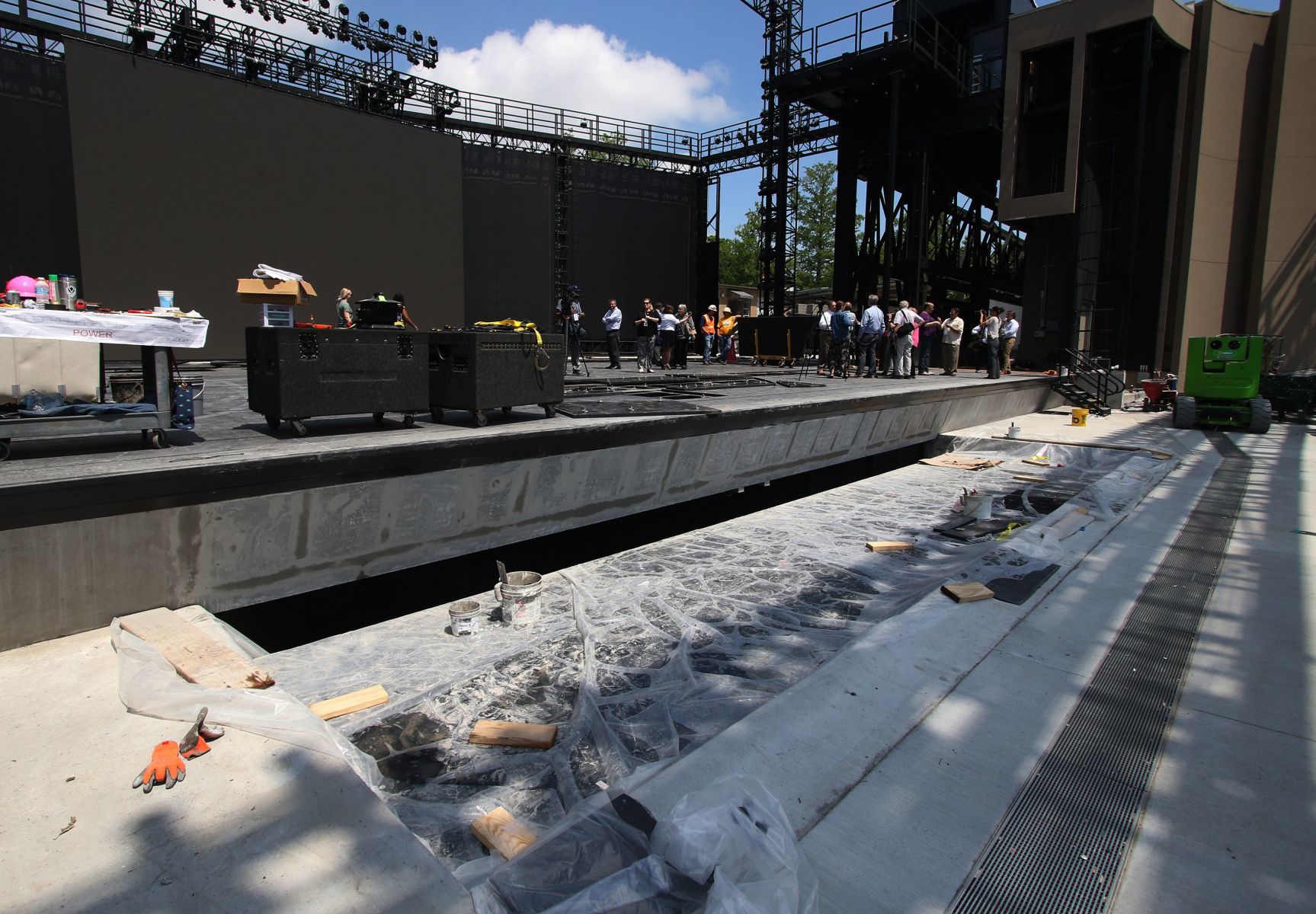 Muny stage improvements